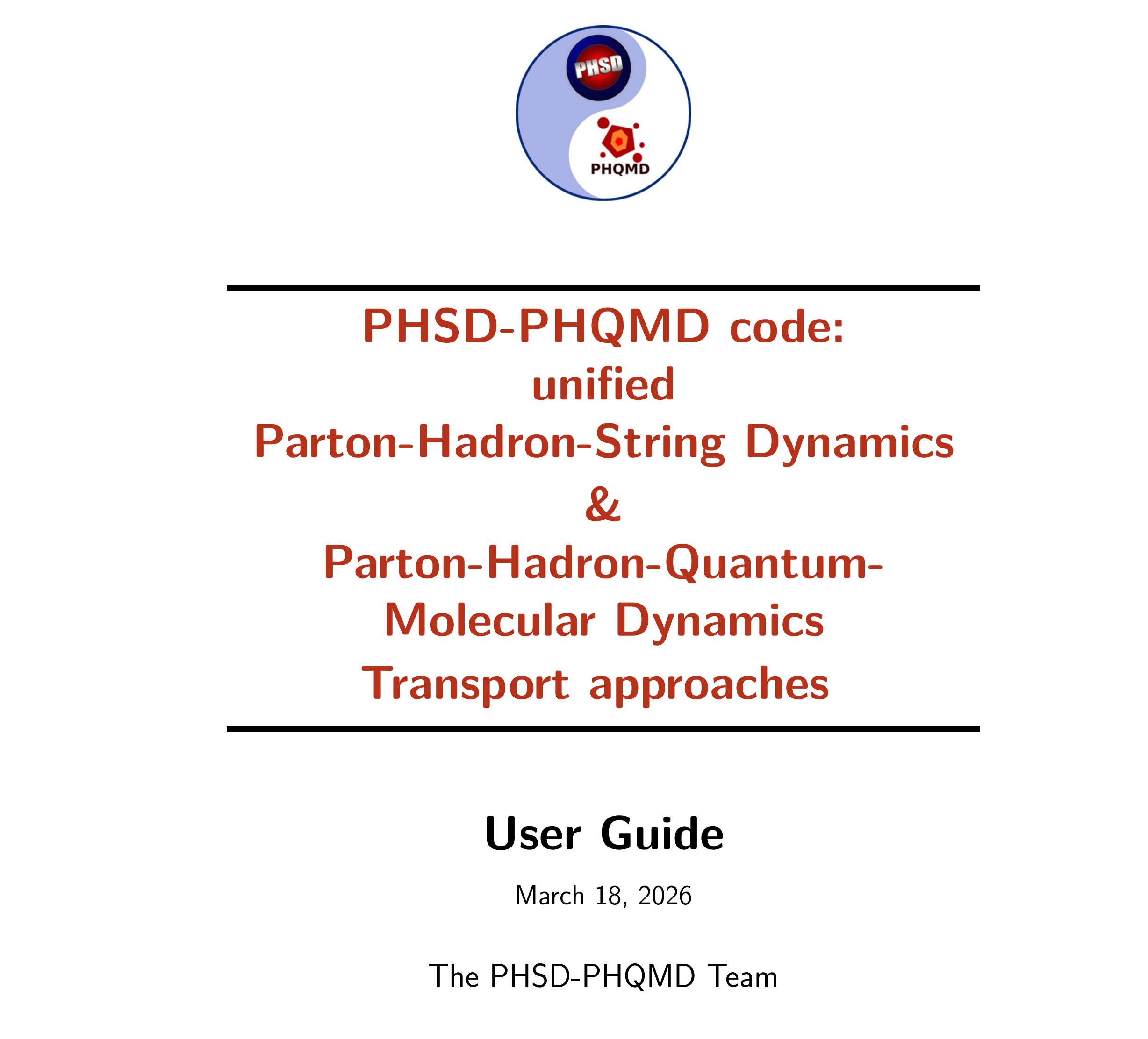 PHSD-PHQMD User Guide cover