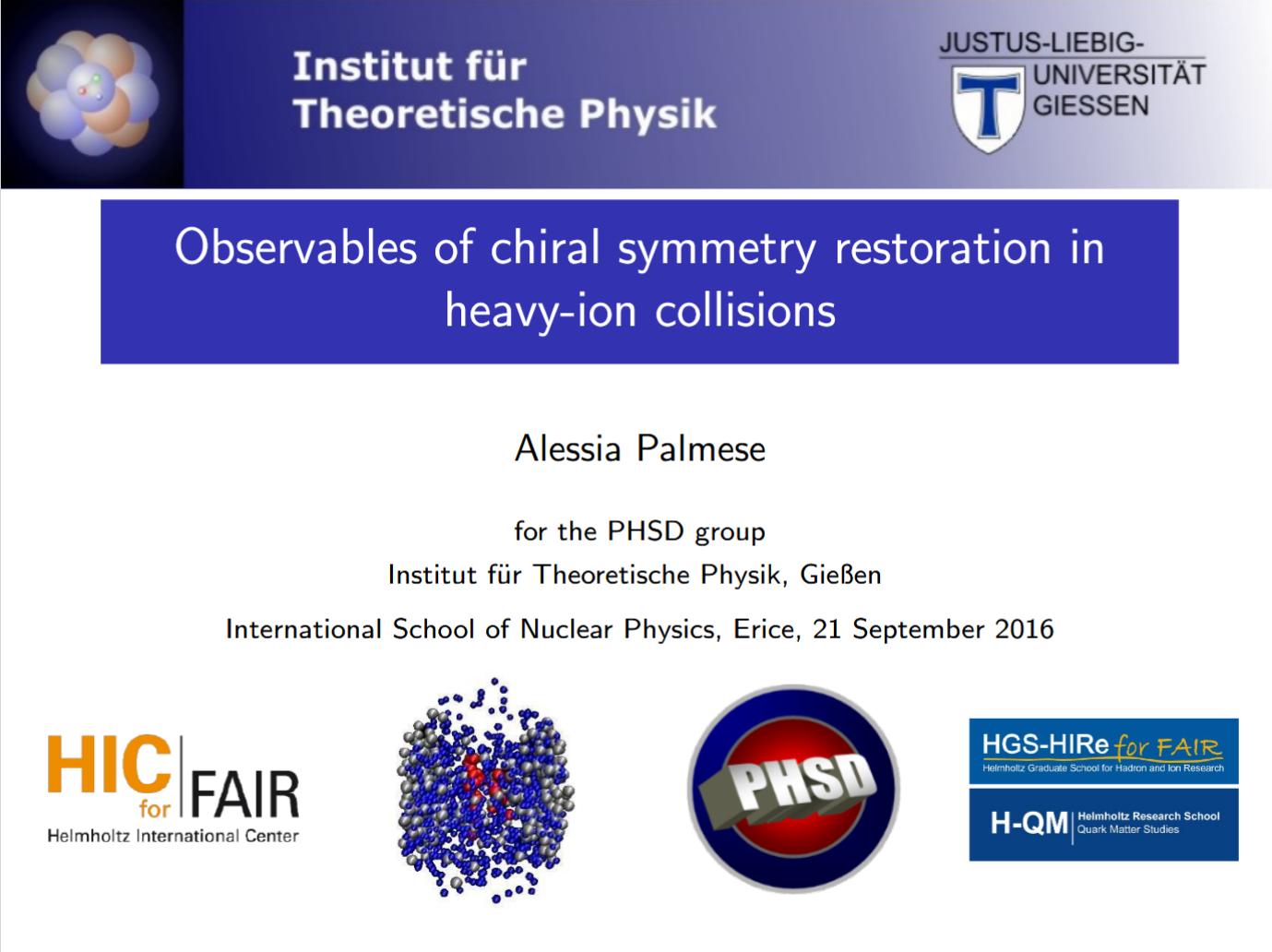 Cover: Observables of chiral symmetry restoration in heavy-ion collisions