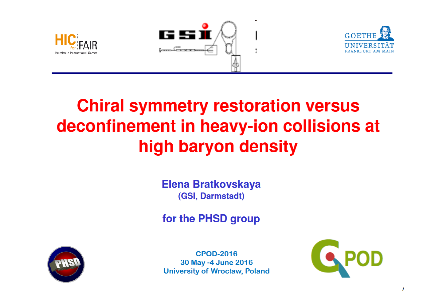 Cover: Chiral symmetry restoration versus deconfinement in heavy-ion collisions at high baryon density