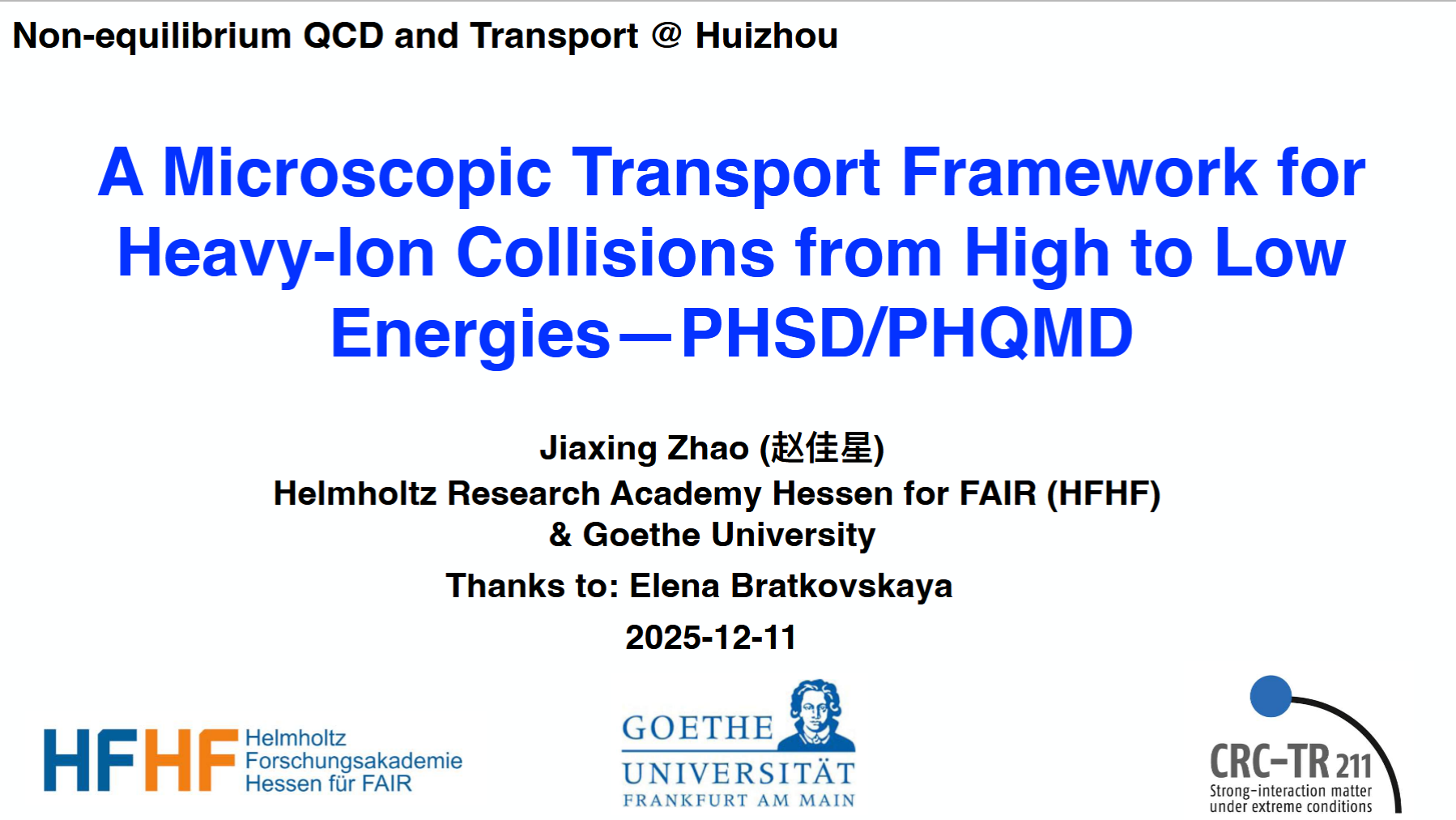 Cover: A Microscopic Transport Framework for Heavy-Ion Collisions from High to Low Energies - PHSD/PHQMD
